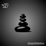 Stones of Zen Sticker